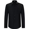 MISEMIYA - Camicia Cameriere Uomo Manica Lunga - Divisa OSPITALITÀ Uomo - 8734 - X-Large, Nero