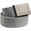 URBAN CLASSICS Cintura Unisex per Uomini e Donne, Cintura con Fibbia Scorrevole in Metallo, Regolabile, 100% Poliestere, Lunghezza 120 cm, Diversi Colori Disponibili, Taglia Unica