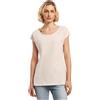 Build Your Brand Bb013-ladies Wide Neck Tee, T-Shirt Donna, Rosa (Pink), L