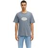 JACK & JONES Jorcatskills Front Tee SS CN Fst, Bianco, XL Uomo