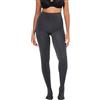 Ulla Popken Pantaloni termici da donna, taglie forti, taglie forti, caldi, opachi, elasticizzati, grigio scuro, 52-54