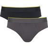 sloggi Uomo Ever Airy Brief C2P, Nero Combination, S