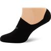Emporio Armani CALZINI UOMO CASUAL COTONE 3 PACK FOOTIE NERO L/XL, Nero/Nero/Nero, L-XL