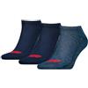 Levi's Sneaker, Calzini Unisex - Adulto, Sostenibile Blu marino, 43-46