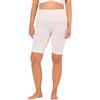 Ulla Popken Pantaloni Modellanti da Donna, Senza Cuciture, Lunghezza al Ginocchio, Rosa Chiaro, 58-60