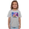 KPOP Demon Hunters Heroic Huntrix Huntrx T-Shirt Bambini, Grigio Heather Sportivo, 12-13 A