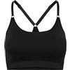 Only Play ONLY Donna Sport Reggiseno Senza Ferretto Fascio Stretto Senza Cuciture Bustino Reggiseno Removibile Coppa Ritaglia Top Onplea, Colori: Nero, Taglia: 40