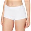 sloggi Sensual Fresh Short, Mutandine, Donna, Bianco (White), 42