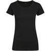 Build Your Brand Maglietta da Donna, Nero, XXL