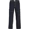 JACK & JONES Jpstkarl Contrast Stitch Cargo, Falcon, 34W x 36L Uomo