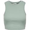 ONLY Onlvilma S/L Cropped Tank Top Jrs Noos, Humus, XS