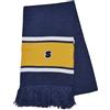 Urban Classics College Team Scarf Sciarpa, Blu Spazio/Giallo/Bianco, Taglia Unica Unisex-Adulto