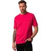 JP 1880 Maglietta da Uomo, Taglie Forti, L-8XL, Basic, Girocollo, Cotone Pettinato, Fino a 8XL 702558, Lilla, 4XL