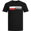 JACK & JONES JJECORP LOGO TEE SS O-NECK NOOS PLS, T-Shirt Uomo, Nero (Black Print:PLAY 4), 8XL