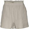 VERO MODA Vmnatali HW Noos - Pantaloncini da Donna, Rivestimento Argento., L