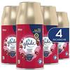 Glade Automatic Spray Ricarica, Profumatore per Ambienti, Fragranza Sensual Sandalwood & Jasmine, Formato Scorta da 4 Ricariche da 269 ml