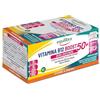 Equilibra Vitamina B12 Alto Dosata Uomo e Donna 50+, Integratore Zero Zuccheri, con Vitamine B1, B3 e B6, Zinco e Selenio, Gusto Frutti Rossi, Vegan, Senza Glutine, 15 Flaconcini Pronti da Bere