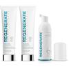 Regenerate Kit Completo Cura Dentale, 2 Dentifrici Avanzati + 1 Collutorio, Rigenera i Minerali dello Smalto, Protezione Carie, Ripristina il Bianco, Contrasta l'Erosione, Tecnologia NR-5™,Gusto Menta
