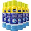 Dr. Scholl's, Deodorante Spray per Scarpe con Tecnologia Attiva sul Controllo degli Odori, Elimina e Protegge dai Cattivi Odori per 48h, Adatto ad Ogni Tipo di Scarpa, 6 Flaconi da 150 ml