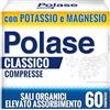 Polase Classico, Magnesio e Potassio,Integratore Alimentare, contro Stanchezza e Fatica Fisica, Caldo, Sali Minerali Organici, 60 Compresse