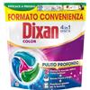 Dixan DISCS 4in1 Color Detersivo Lavatrice, 60 Lavaggi, Capsule lavatrice per colori vivaci, pulizia profonda del bucato e freschezza igienica per la lavatrice, Rimuove le macchie da 20°C