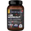 T-Rex Integratori Pre Workout, Energy Drink Potente con Creatina Monoidrata, Citrullina, Taurina, Arginina, Beta Alanina e Vitamine - Senza Caffeina, 250 g (250 g (Confezione da 1), Frutti di Bosco)