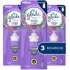 Glade Sense & Spray Profumatore per Ambienti con Oli Essenziali, Fragranza Tranquil Lavender & Aloe, 3 Ricariche
