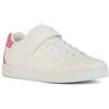 Geox J Eclyper Girl A, Scarpe da Ginnastica, Bianco (White/Fuchsia), 35 EU