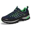 CMP Rigel Low Trekking Shoes Wp, Scarpe da trekking Uomo, B.Blue-Gecko, 42 EU