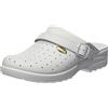 Dr. Scholl's Scholl Linea Professionale Clog Racy, Bianco, 46 EU