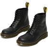 Dr. Martens 8 Eye Boot, Stivaletti Donna, Nero(Black Nappa), 37 EU confezione da 2