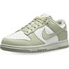 Nike HF1985-001 Dunk Low Uomo, Ghost/Summit White-Platinum Tint EU 38