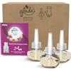 Glade liquido elettrico Profumatore per Ambienti con Olii Essenziali, Fragranza Relaxing Zen, 3 Ricariche
