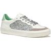 Geox D EMMELENY B, Scarpe da Ginnastica Donna, Optic White/Rock, 38 EU
