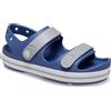 Crocs Crocband Cruiser Sandal T, Sandali Unisex - Bambini e Ragazzi, Bijou Blue Light Grey, 22/23 EU