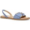 Geox D NAILEEN A, Sandalo Scorrevole Donna, Black, 38.5 EU