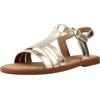 Geox J Sandal Karly Girl, Platino, 38
