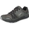 Skechers Escape Plan, Scarpe da Escursionismo Uomo, Grigio Charcoal Black, 43 EU