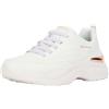 Skechers Hazel- Your WaySneaker da Donna, Bianco Hot Melt Mesh, 37 EU