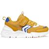 Geox J Loftus Boy B - Sneakers, Colore: Ochre/Bianco, 24 EU