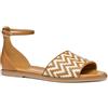 Geox D NAILEEN C, Sandalo Scorrevole Donna, Camel/Papyrus, 38 EU