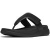 Fitflop Sandali da donna F-mode Go regolabili con punta piatta, Oliva, 40 EU