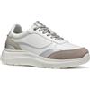 Geox D PLUMMERY B, Scarpe da Ginnastica Donna, White/Rock, 37 EU