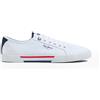 Pepe Jeans London Brady Men Basic Scarpe da Ginnastica in Pelle a vestibilità Regolare, Lavaggio Blu