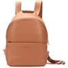 Mandarina Duck, MELLOW LEATHER BACKPACK Donna, Pecan Dado, Taglia Unica