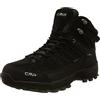 CMP Rigel Mid Trekking Shoes Wp, Scarpe da trekking Uomo, Nero-Nero, 43 EU