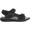 Geox U Spherica Ec5 a Sandali Sportivi Uomo, Nero, 46 EU