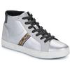 Geox D Blomiee aSneaker Donna, Bianco Ottico Argento, 40 EU