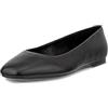 ECCO Margot Plain Toe Ballerina, Donna, Nero, 39 EU