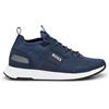 BOSS Uomini Titanium_Runn_knst_N Sneaker Blu 42 EU